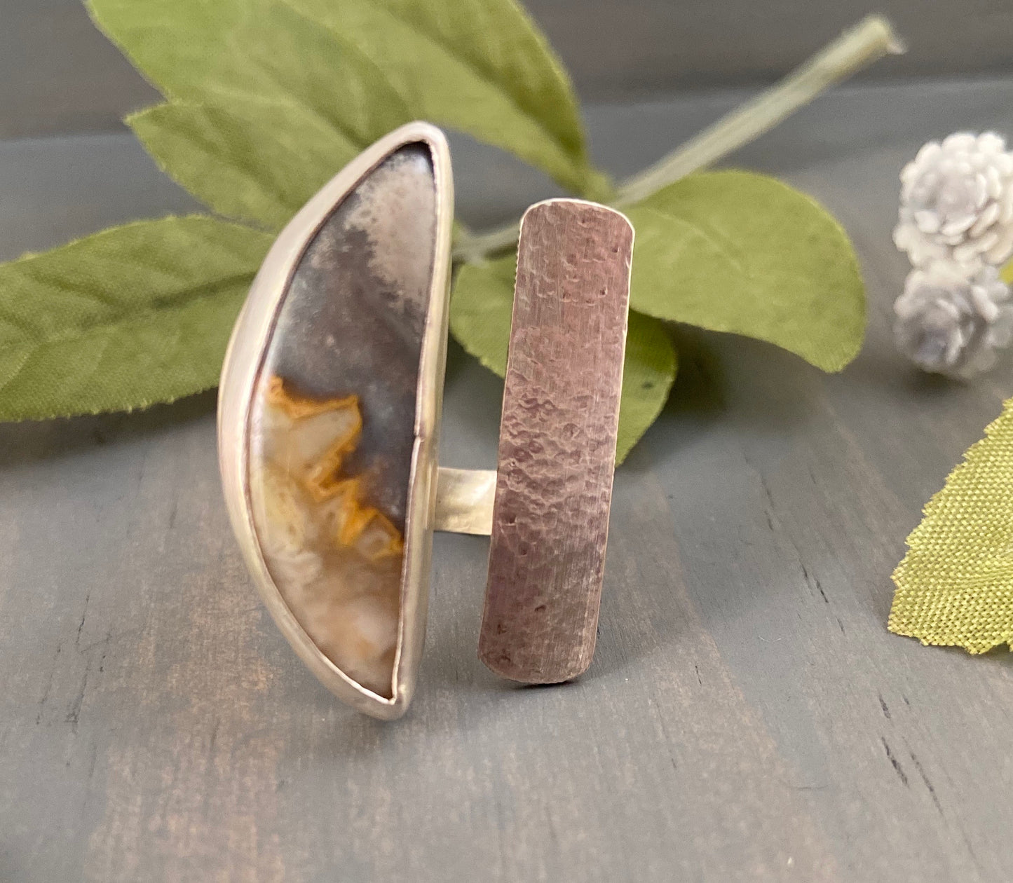 Bumblebee Jasper Ring