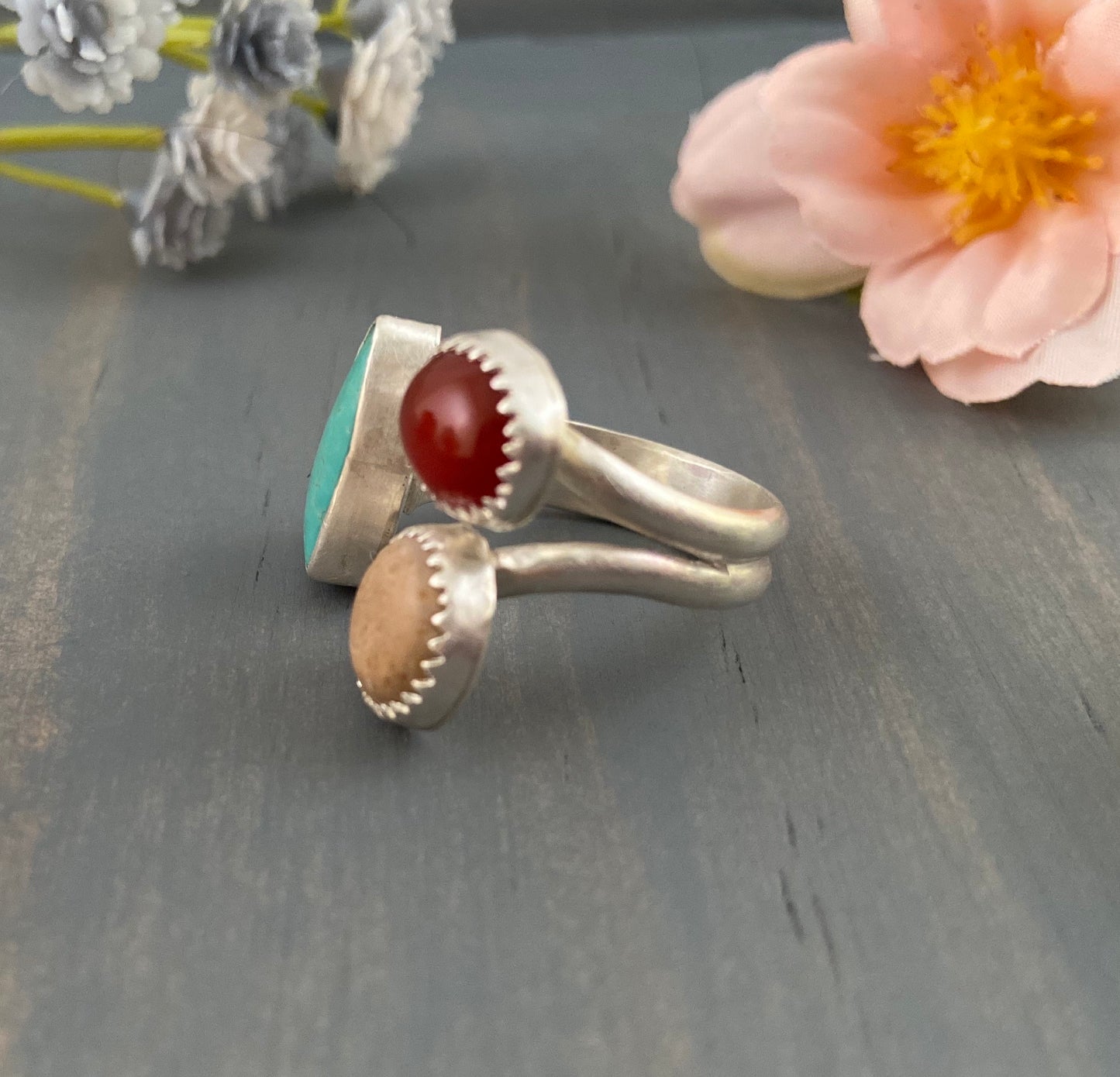 Turquoise Multi-Stone Ring