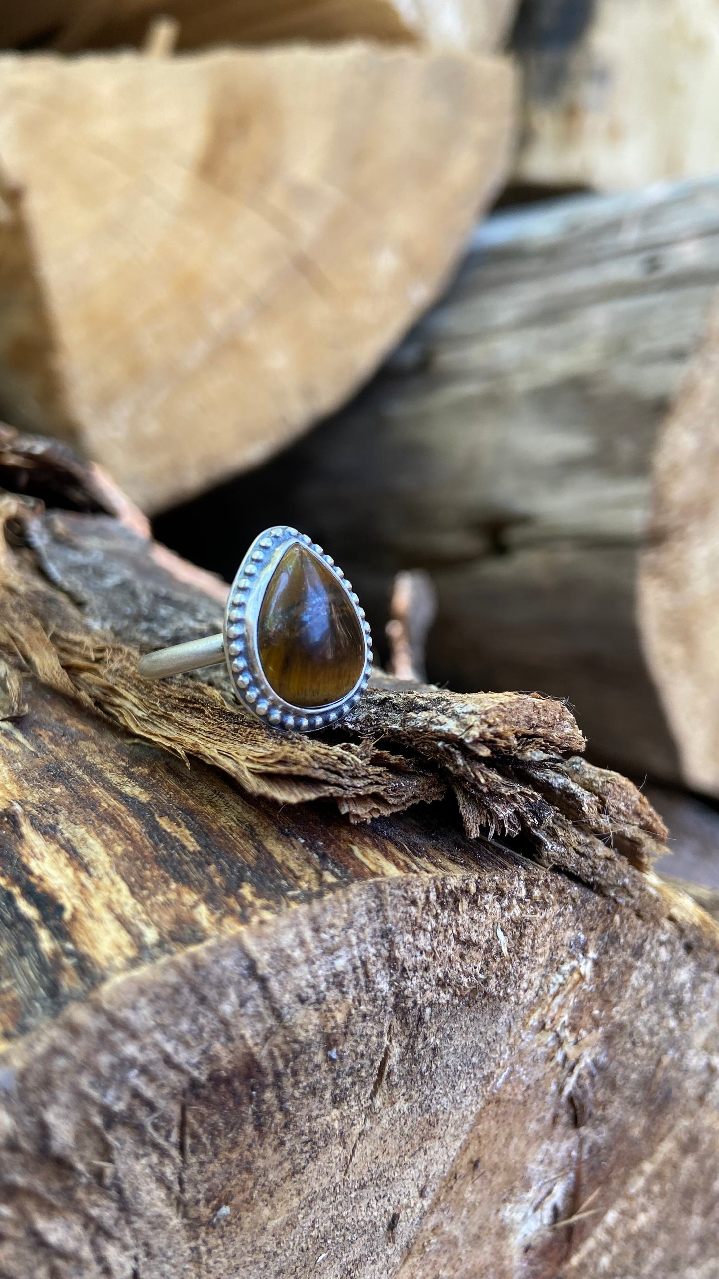 Tigers Eye Ring