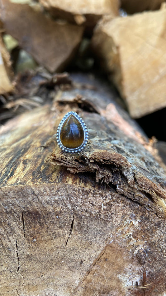 Tigers Eye Ring