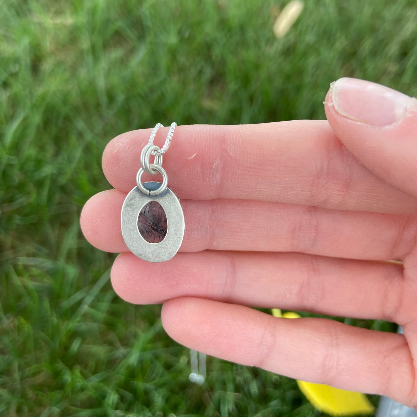 Rutilated Quartz Pendant