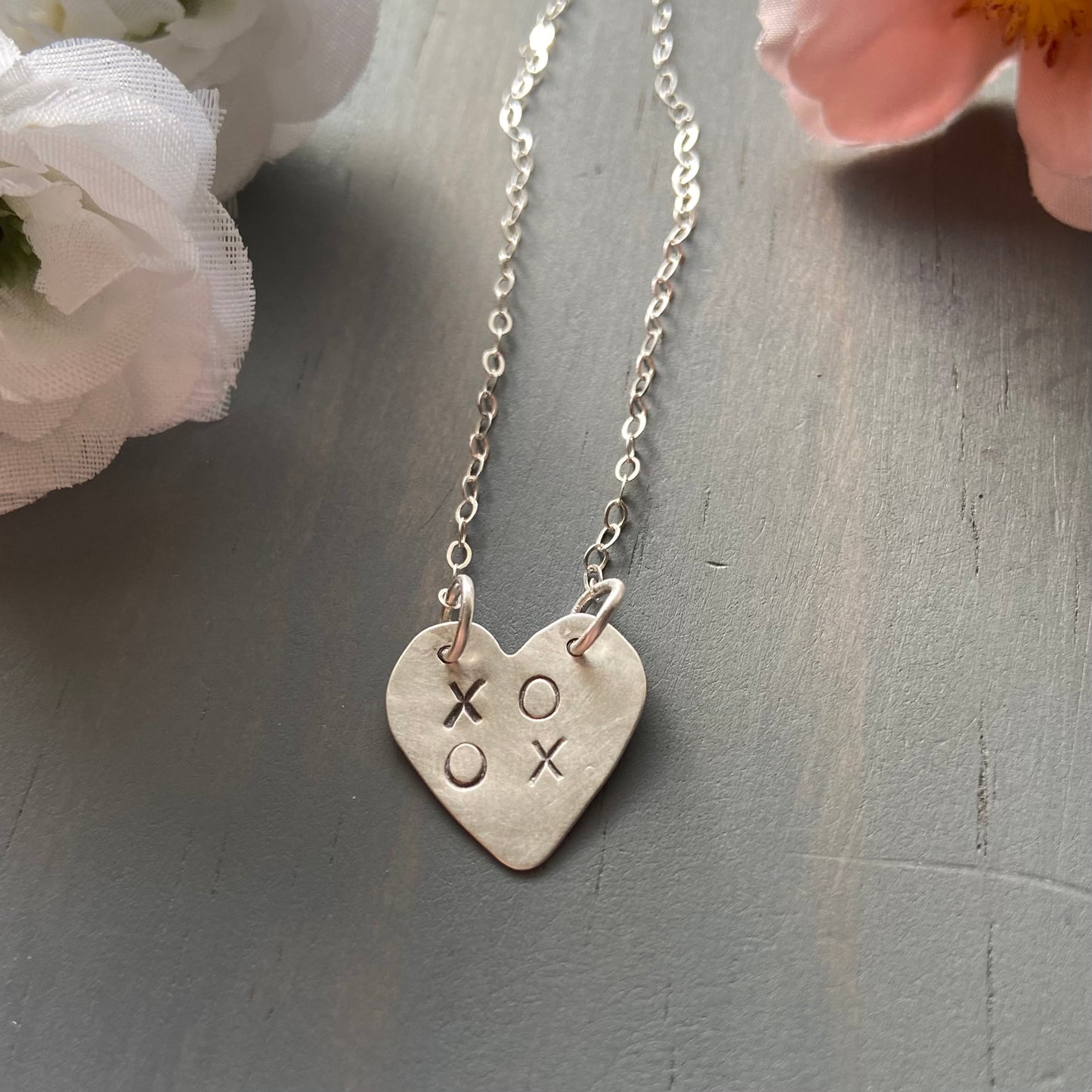 XOXO Heart Pendant