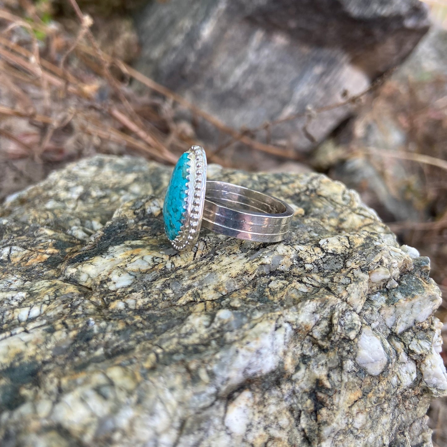 Teardrop Turquoise Ring