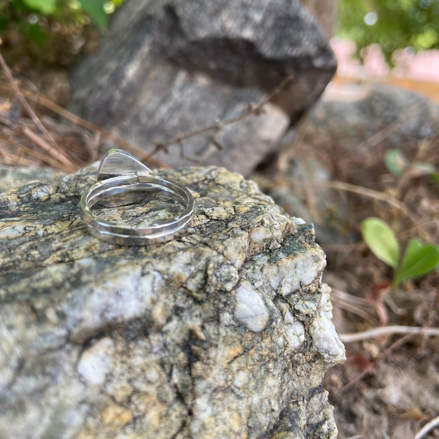 Triangle Turquoise Ring