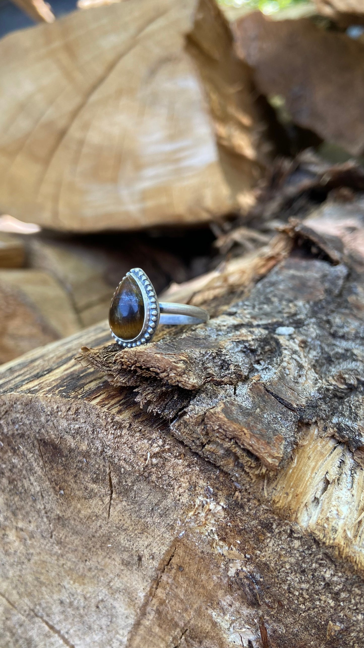 Tigers Eye Ring