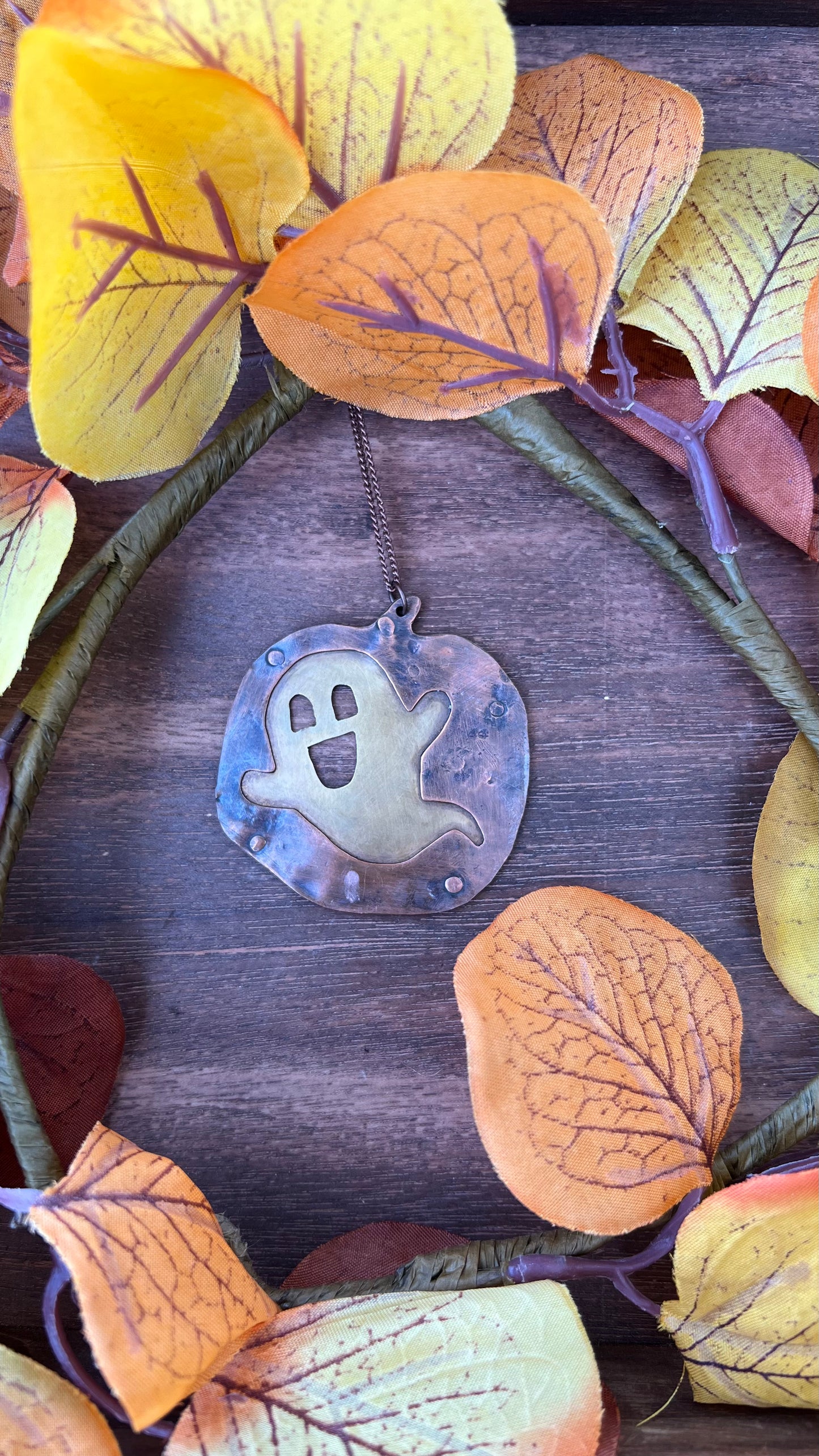 Ghost Pumpkin #1 Pendant